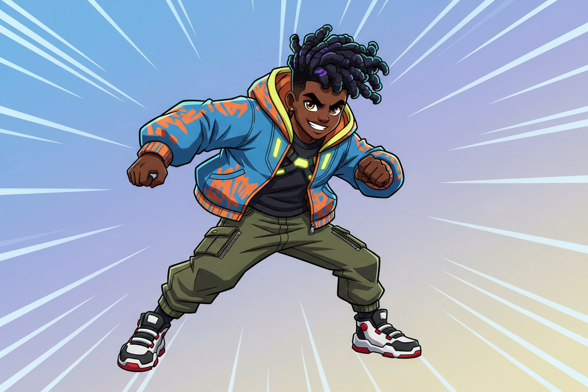 Draw the World Behind Your Anime Hero