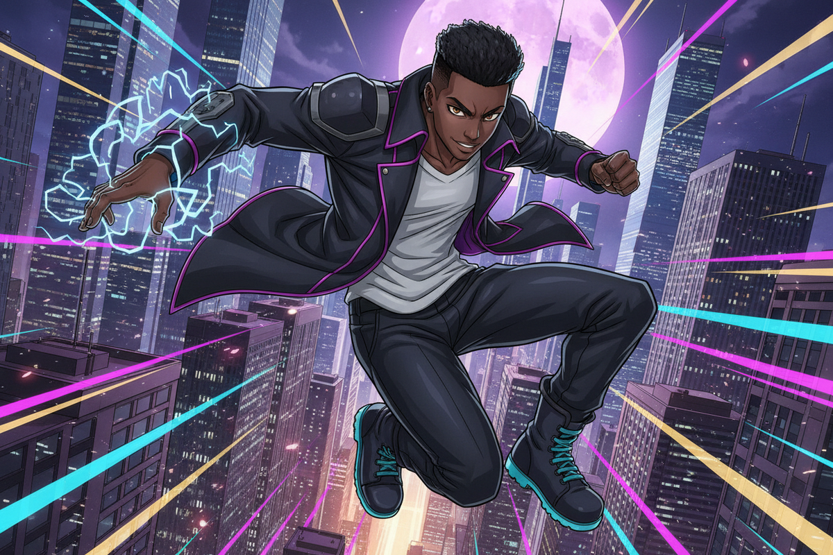 How to Help Kids Create an Anime Hero of Their Own