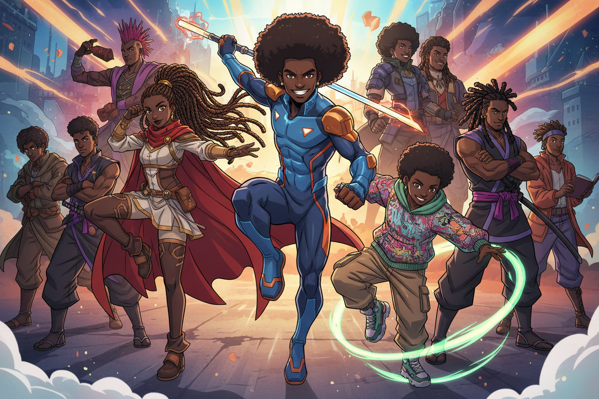 The 25 Most Iconic Black Anime Characters of All Time
