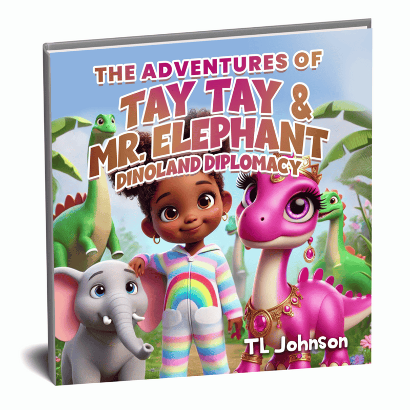 The Adventures of Tay Tay & Mr. Elephant: Dinoland Diplomacy – A Diverse Children’s Book About Courage, Teamwork, and Friendship