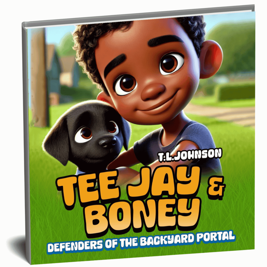 Tee Jay & Boney: Defenders of the Backyard Portal – A Fun & Magical Black Children’s Adventure About Friendship, Courage, and Imagination