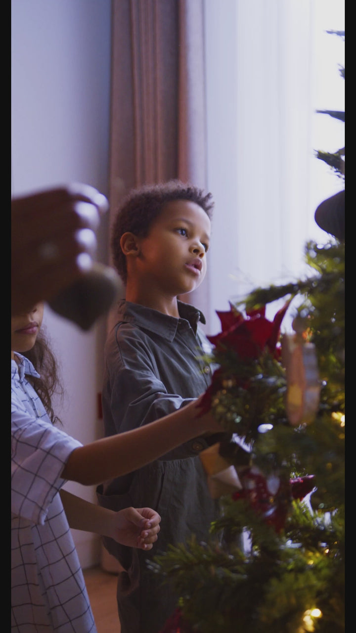 The Christmas Closer. trailer featuring a Black family celebrating Christmas