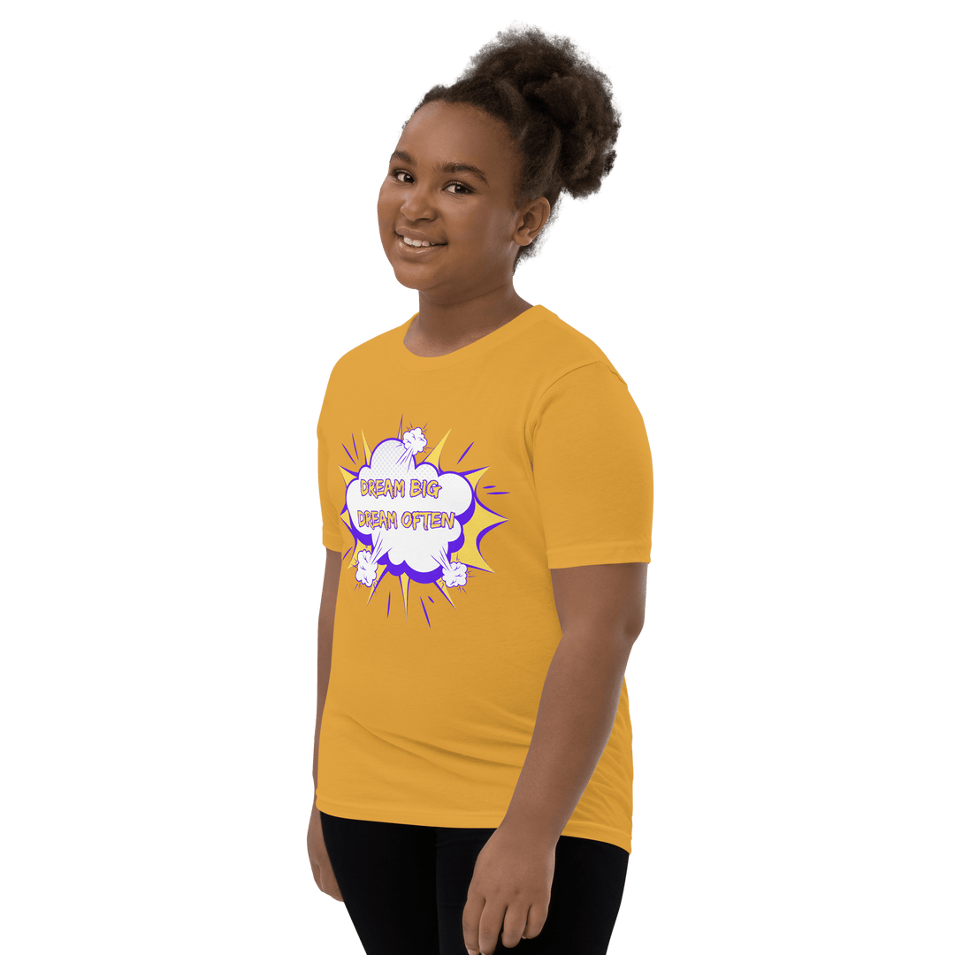 Dream Big Youth Short Sleeve T-Shirt.