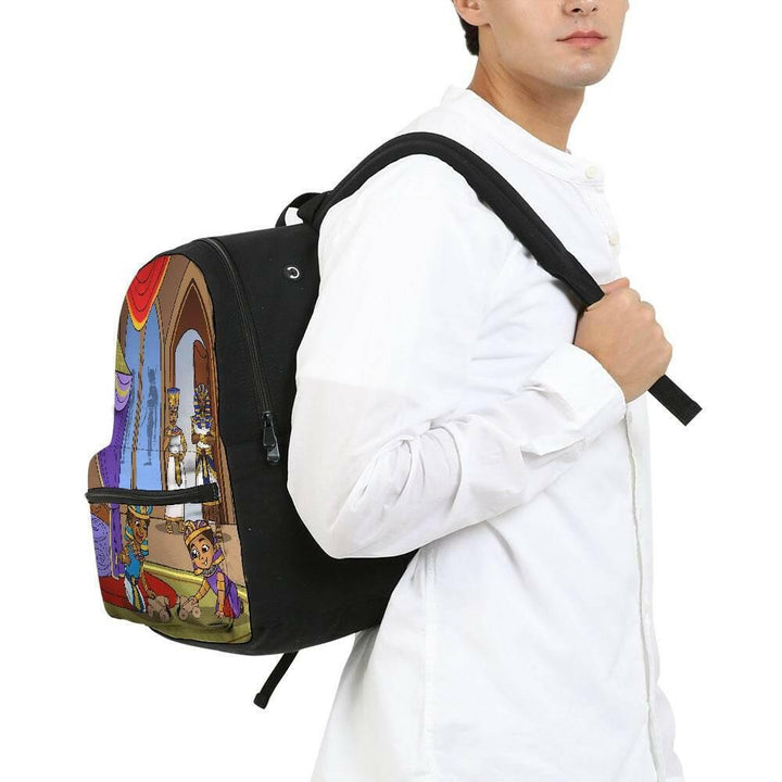 Tut the Generous Small Canvas Backpack.