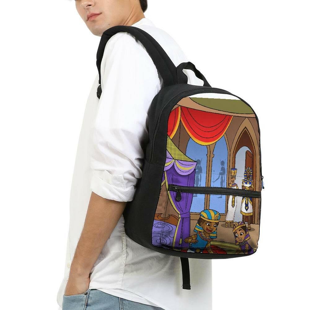Tut the Generous Small Canvas Backpack.