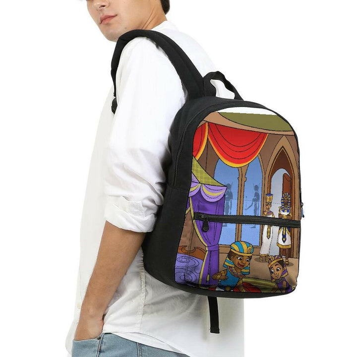 Tut the Generous Small Canvas Backpack.